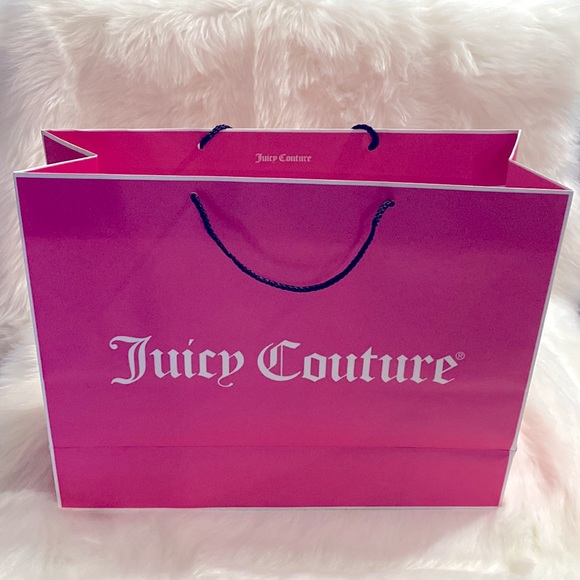 Juicy Couture Handbags - Juicy Couture Retail Store Goft Shopping Tote Bag NWT Excellent Condition